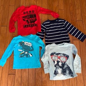 Toddler 5T Long Sleeve Shirt Bundle